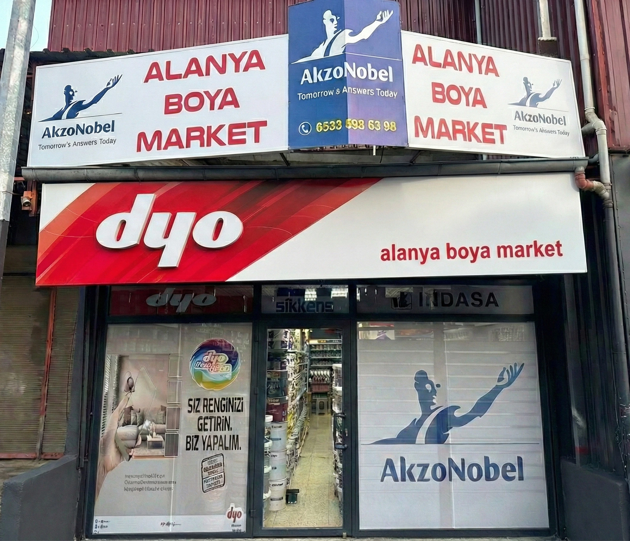 Alanya Boya Market Mağazası